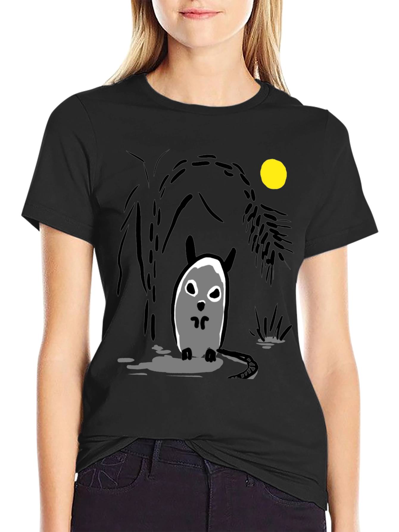 Cute Forest Spirit Graphic Tee