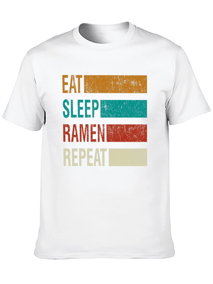 Eat Sleep Ramen Repeat Graphic Tee