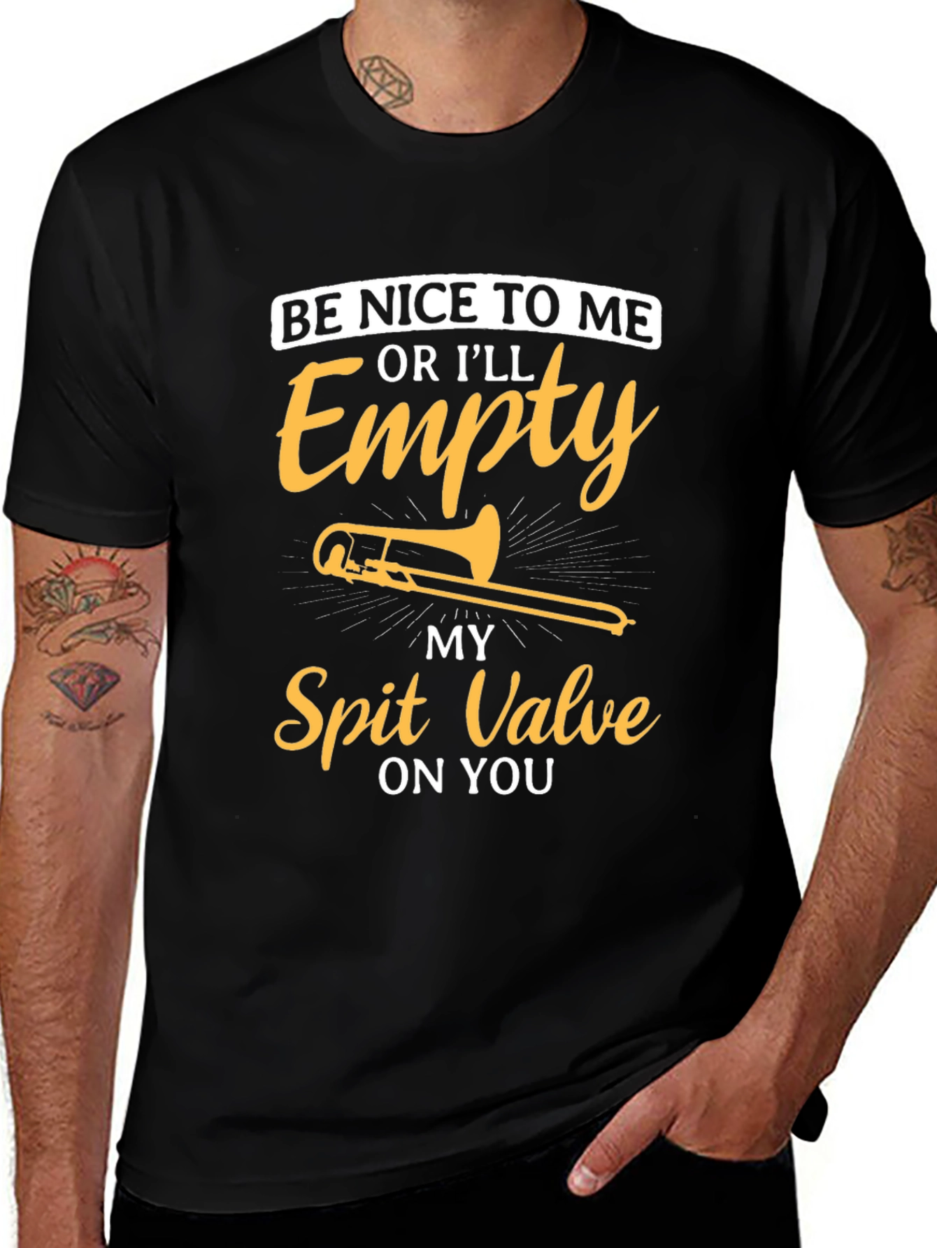 Be Nice Trombone T-Shirt