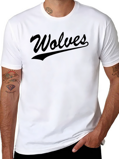 Wolves Graphic T-Shirt - Classic Design