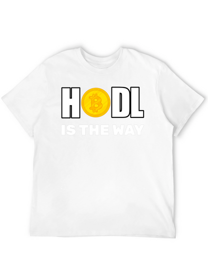 HODL Bitcoin Crypto Black T-Shirt