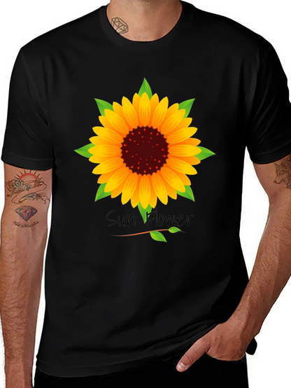 Sunflower Graphic Tee - Stylish Casual Wear