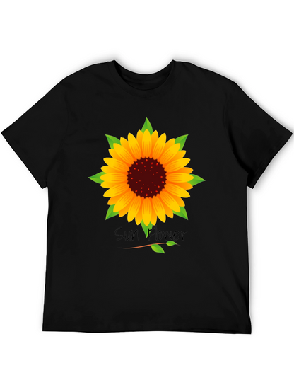 Sunflower Graphic Tee - Stylish Casual Wear