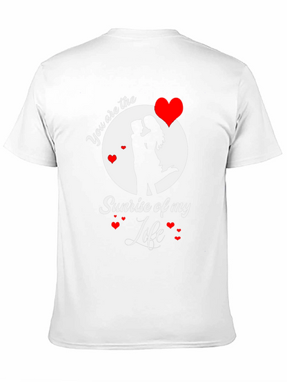 Romantic Couple T-Shirt - You Are the Sunrise