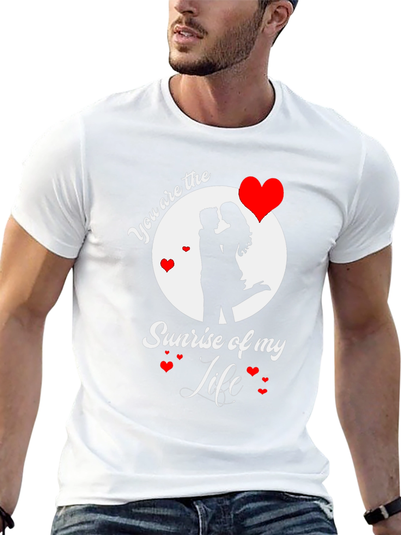 Romantic Couple T-Shirt - You Are the Sunrise