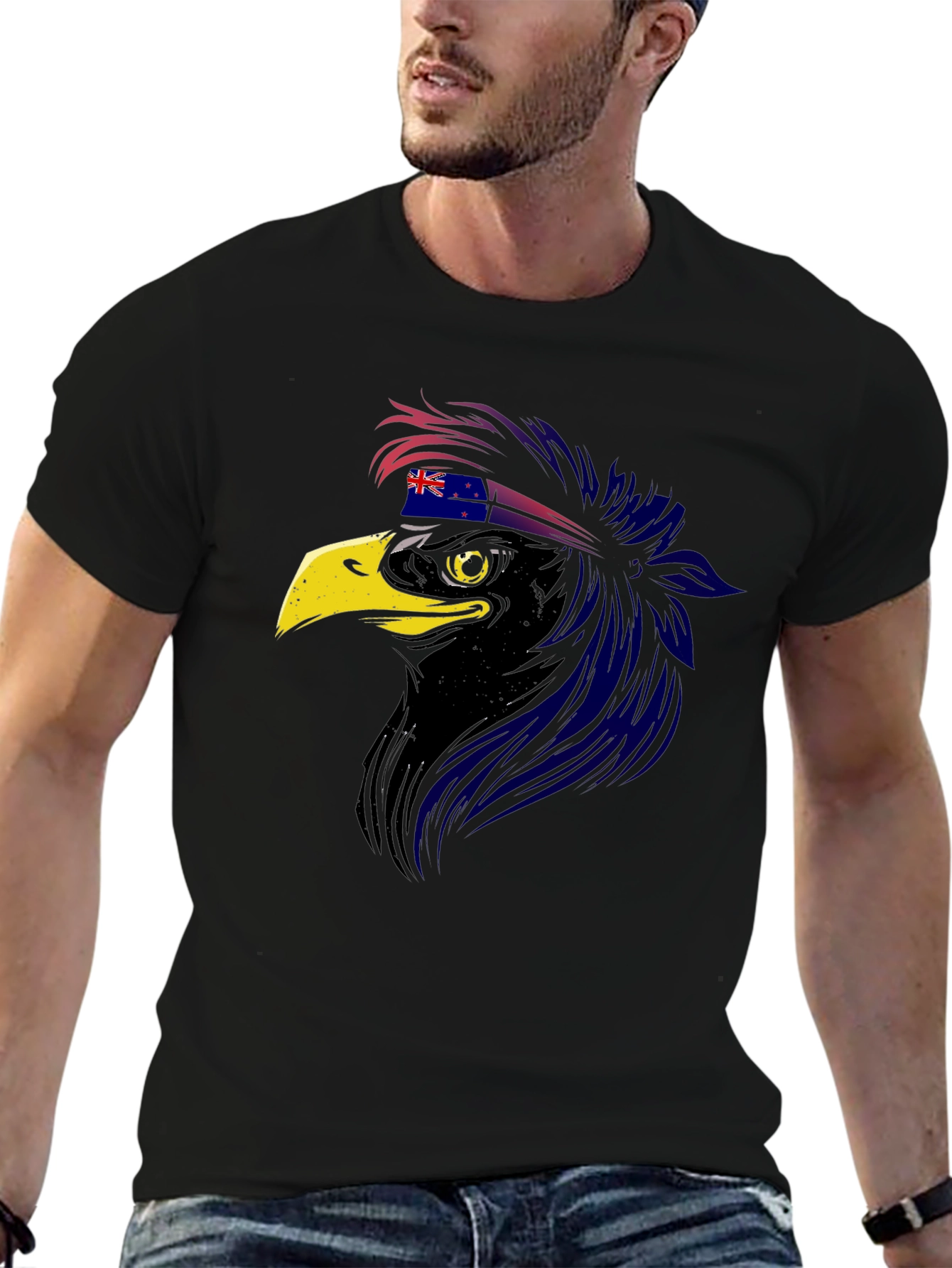Eagle Flag Graphic T-Shirt