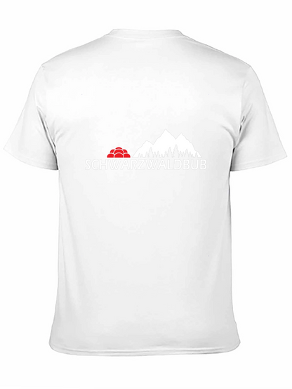 Schwarzwaldbub Mens Black Graphic T-Shirt