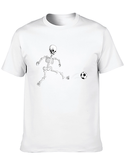 Skeleton Soccer Player T-Shirt