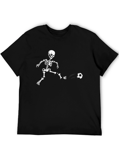 Skeleton Soccer Player T-Shirt