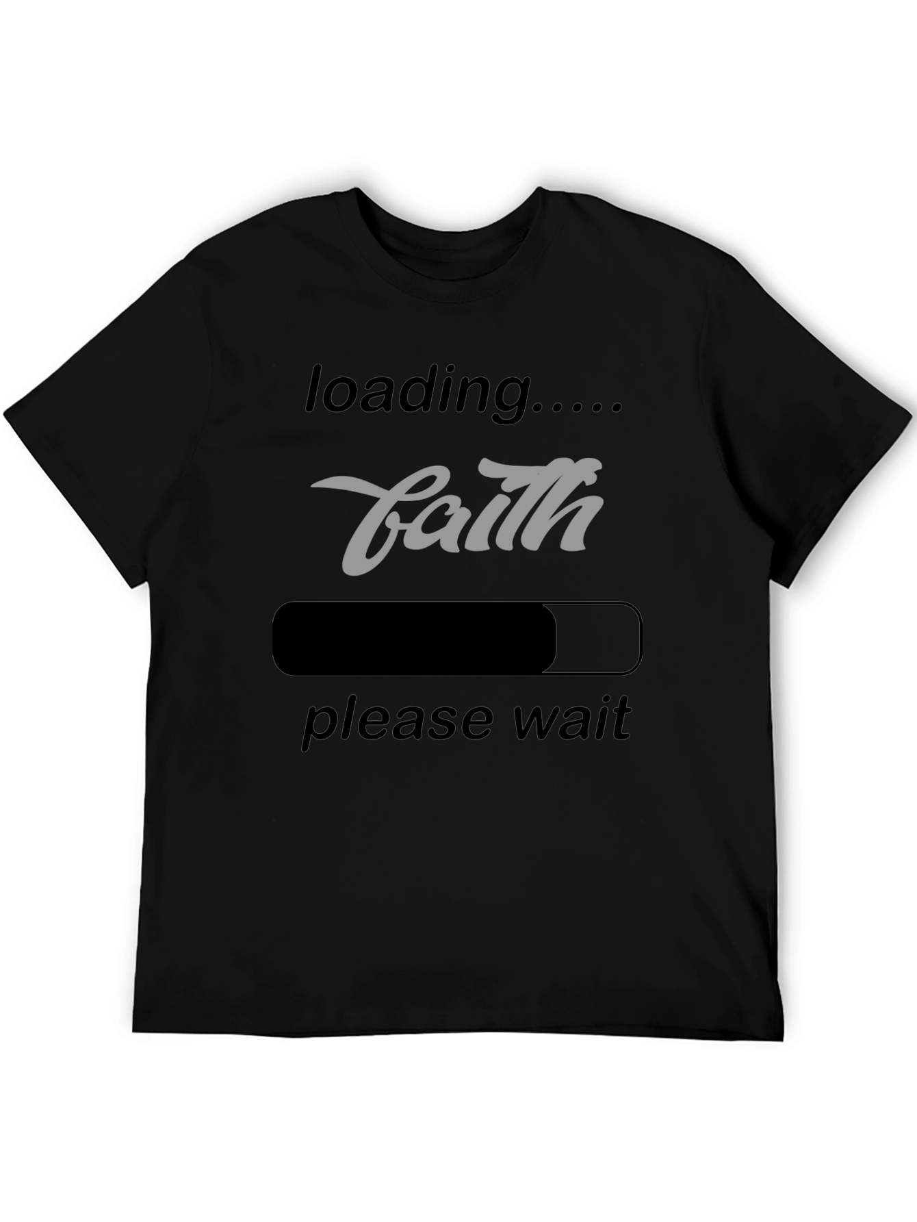 Faith Loading T-Shirt - Inspirational Graphic Tee