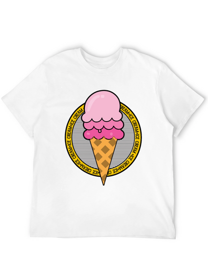 Ice Cream Graphic Tee - Round Logo