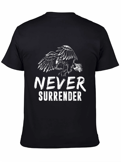 Never Surrender Eagle Graphic T-Shirt