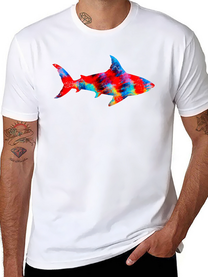 Shark Graphic Black Tee