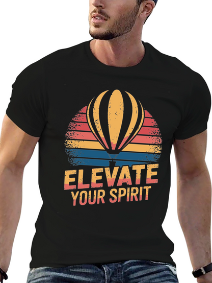 Elevate Your Spirit Balloon Graphic Tee