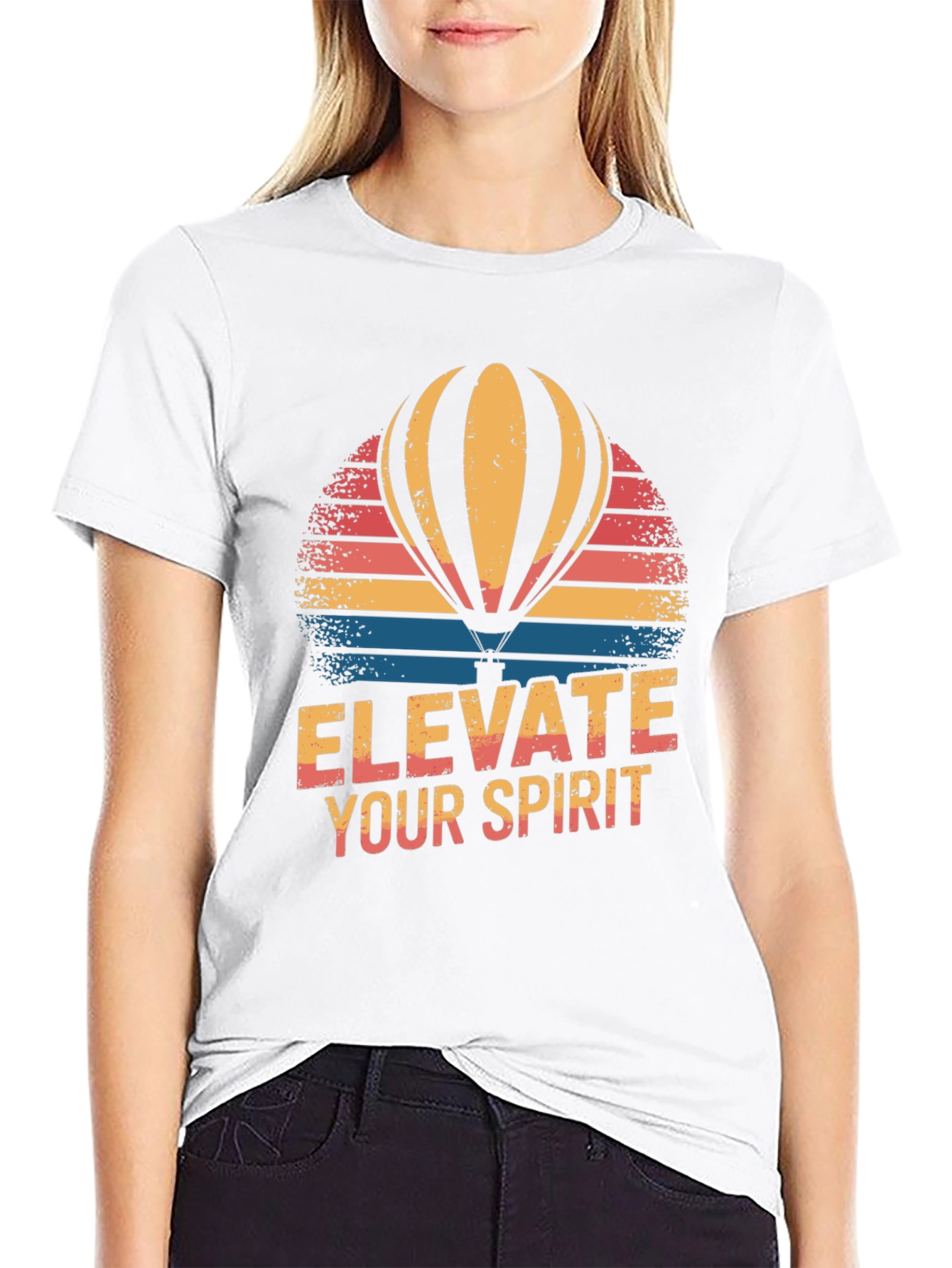 Elevate Your Spirit Balloon Graphic Tee