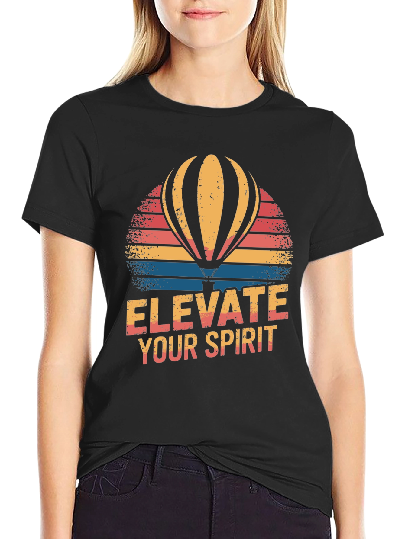Elevate Your Spirit Balloon Graphic Tee
