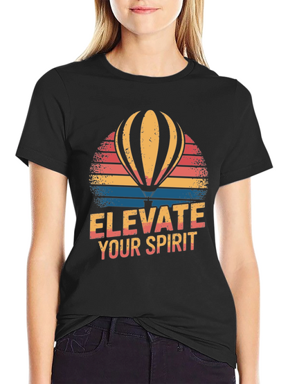 Elevate Your Spirit Balloon Graphic Tee