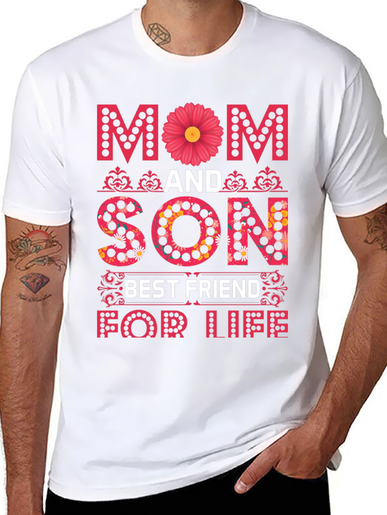 Mom and Son Best Friend for Life T-Shirt