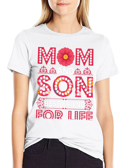 Mom and Son Best Friend for Life T-Shirt