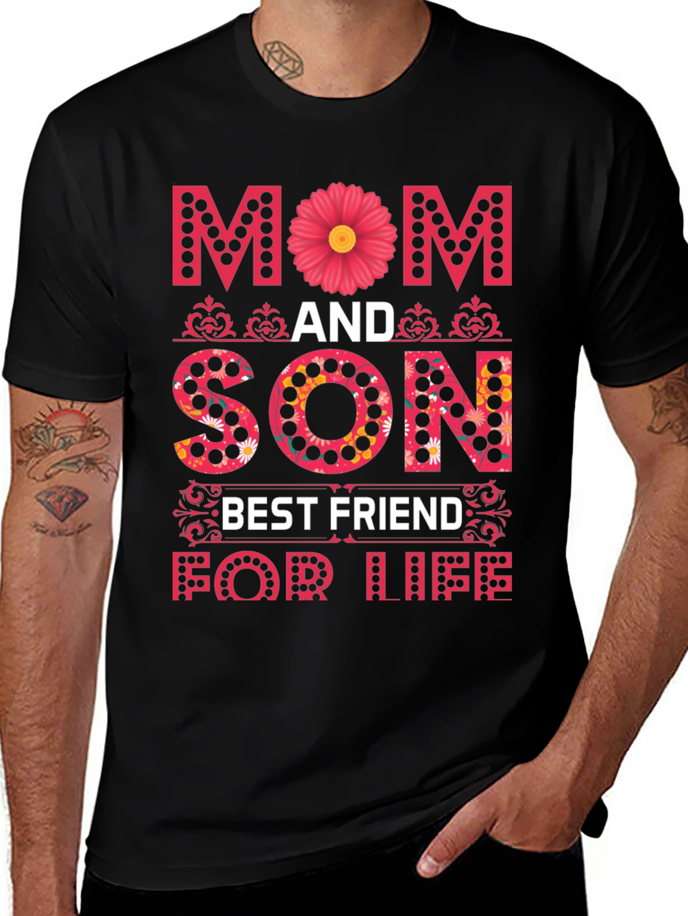Mom and Son Best Friend for Life T-Shirt