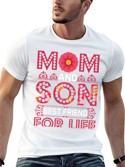 Mom and Son Best Friend for Life T-Shirt