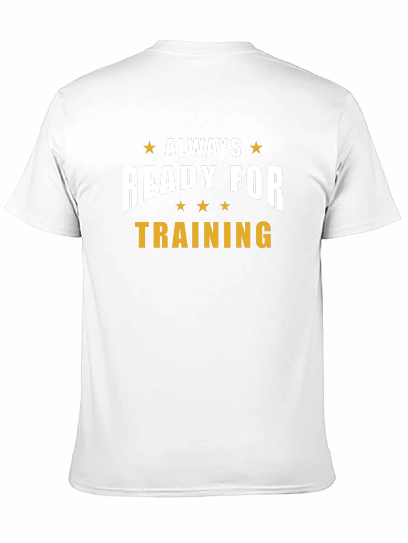 Always Ready for Training Black T-Shirt