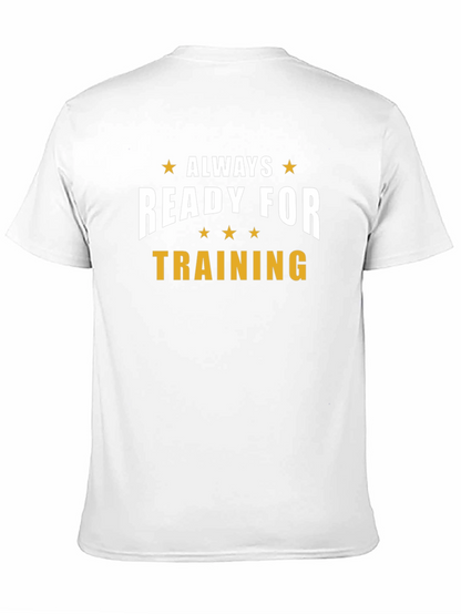 Always Ready for Training Black T-Shirt