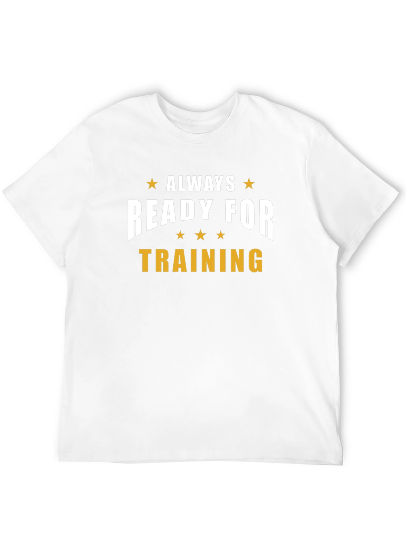 Always Ready for Training Black T-Shirt