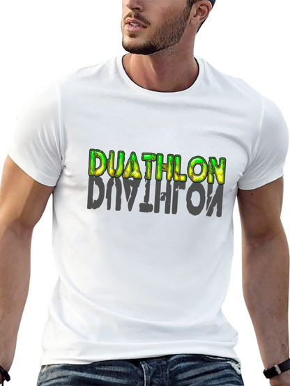 Duathlon Graphic T-Shirt - Black