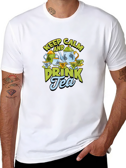 Keep Calm and Drink Tea T-Shirt