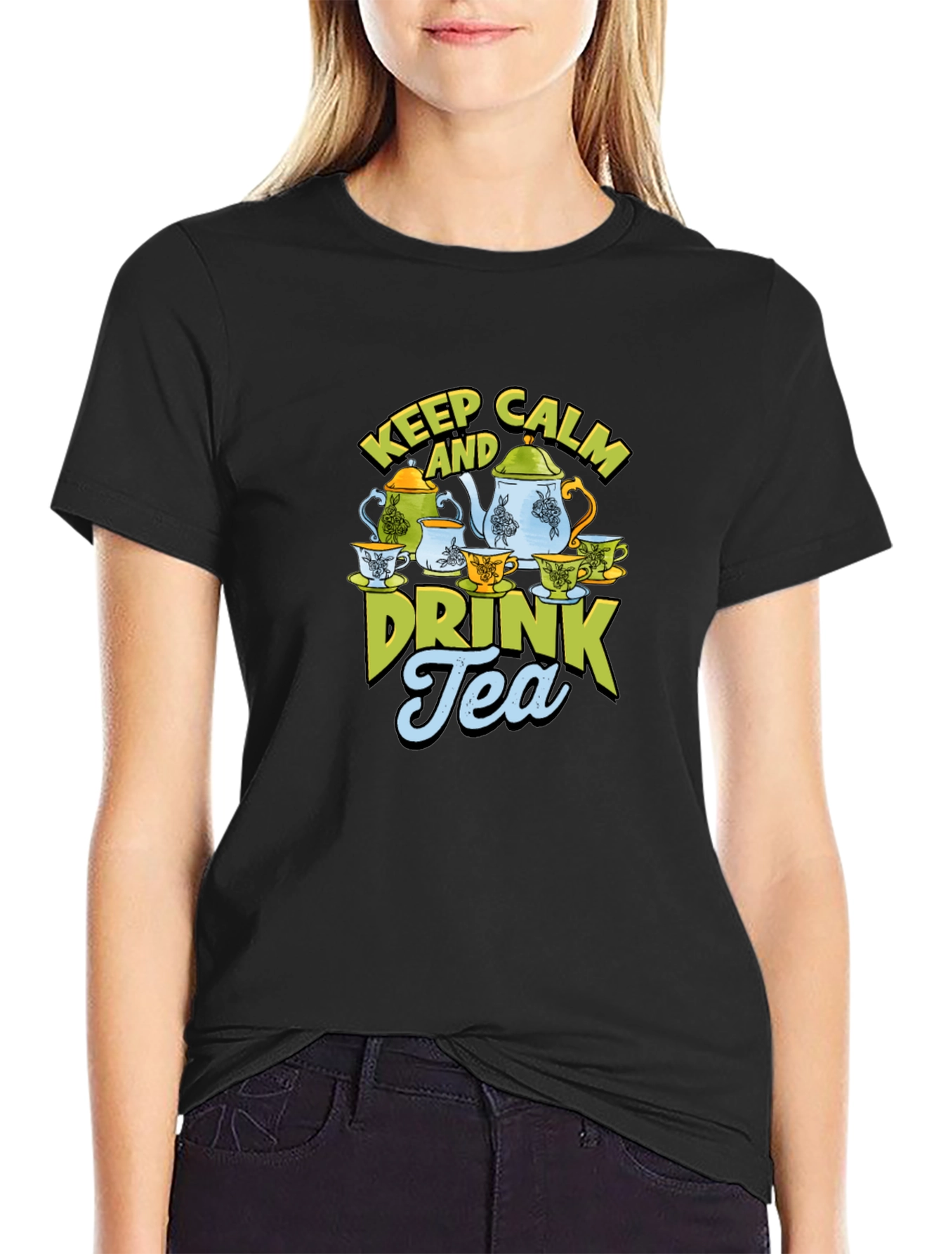 Keep Calm and Drink Tea T-Shirt