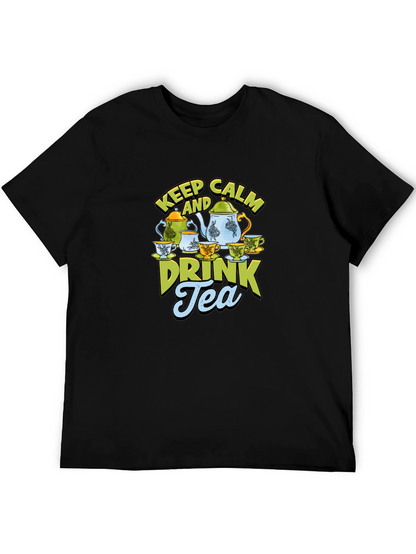 Keep Calm and Drink Tea T-Shirt