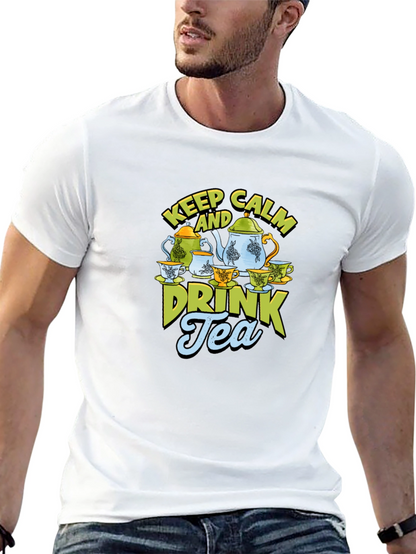 Keep Calm and Drink Tea T-Shirt