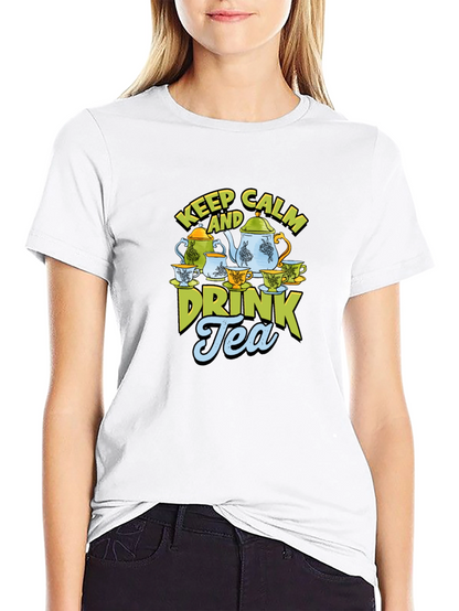 Keep Calm and Drink Tea T-Shirt