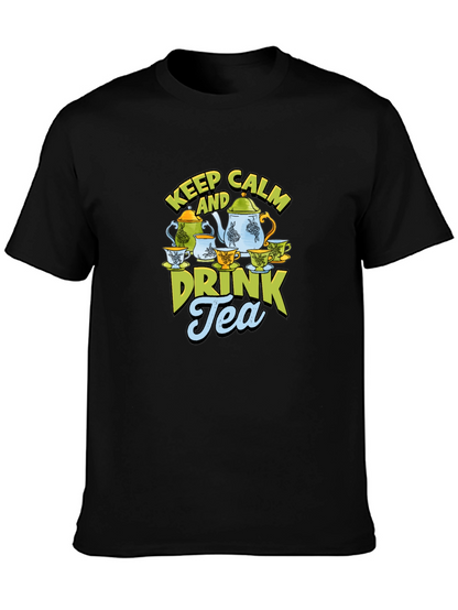 Keep Calm and Drink Tea T-Shirt