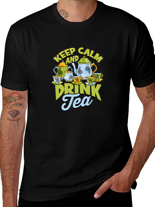Keep Calm and Drink Tea T-Shirt