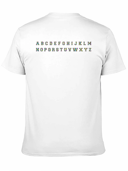Alphabet Tee - Rainbow Letter Shirt