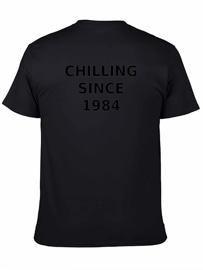 Chilling Since 1984 Black T-Shirt