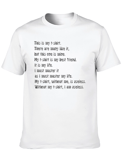 T-Shirt: This is My T-Shirt Mine Best Friend