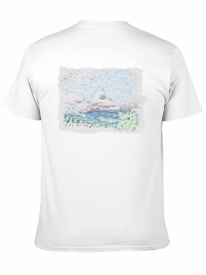 Artistic Landscape Print Tee