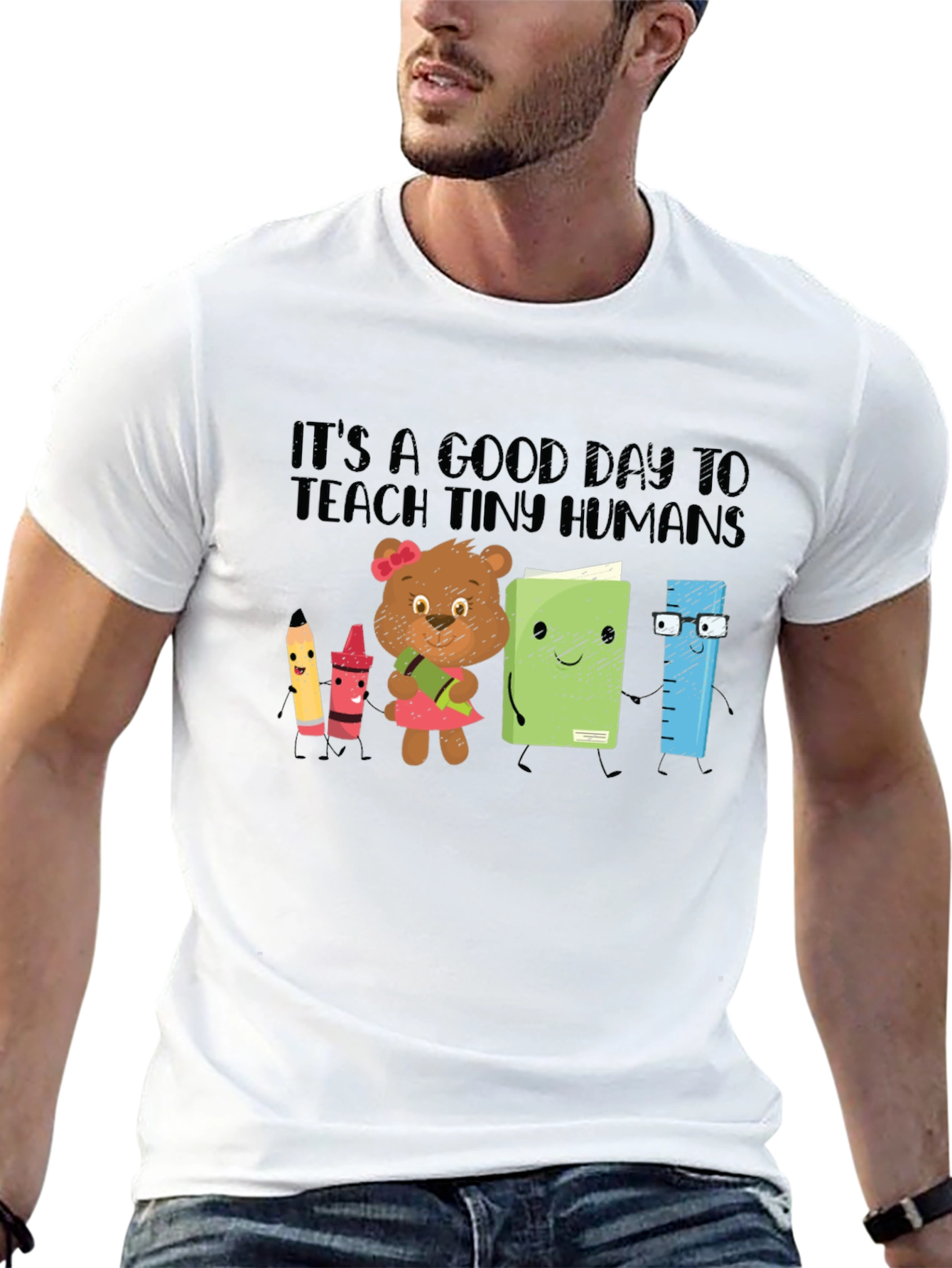 Teachers Day T-Shirt: Teach Tiny Humans