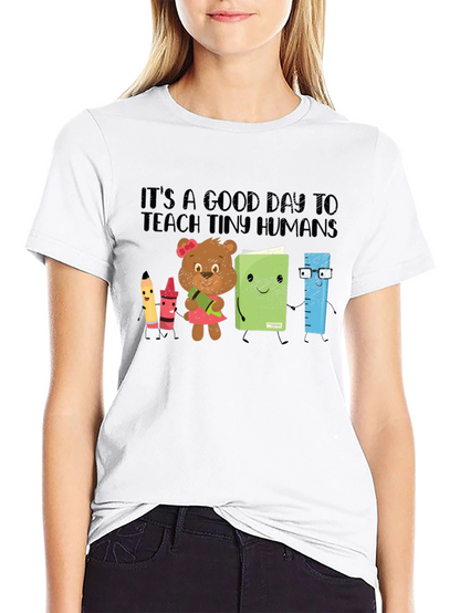 Teachers Day T-Shirt: Teach Tiny Humans