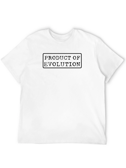 Product of Evolution Black Graphic Tee