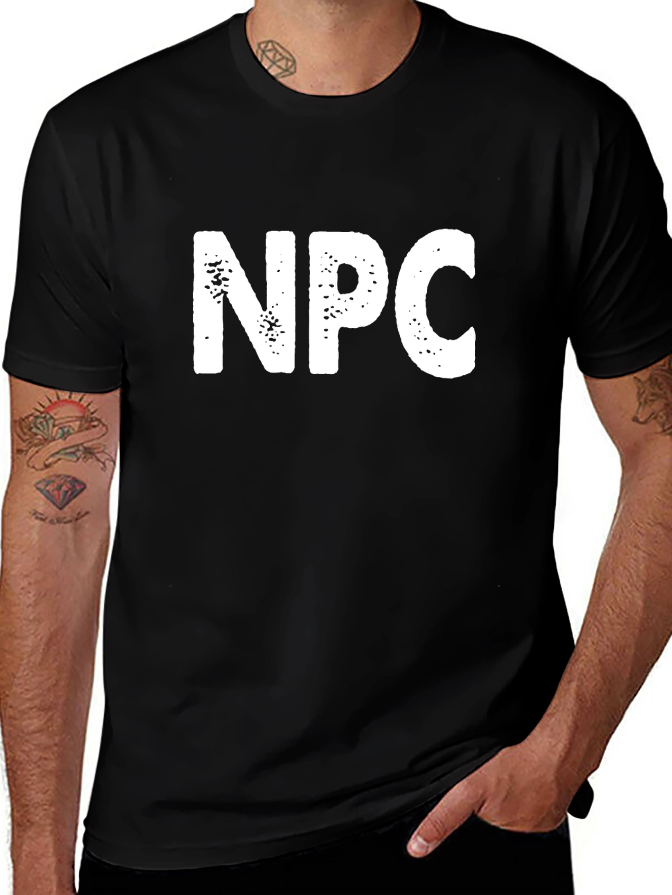 NPC Graphic Tee - Gamer Humor T-Shirt