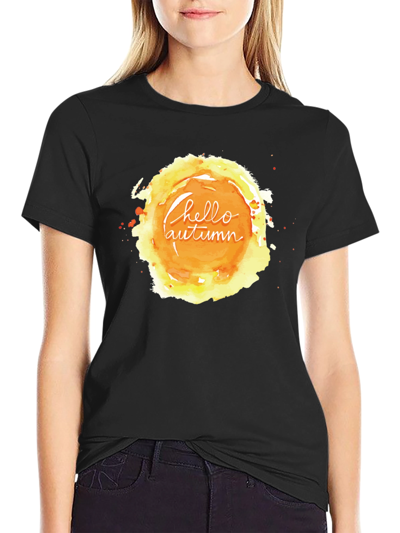 Hello Autumn Graphic Tee
