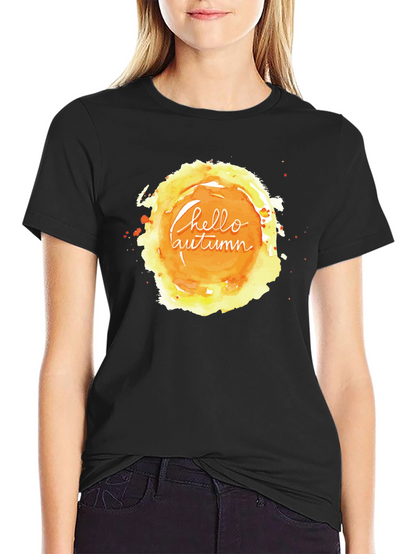Hello Autumn Graphic Tee