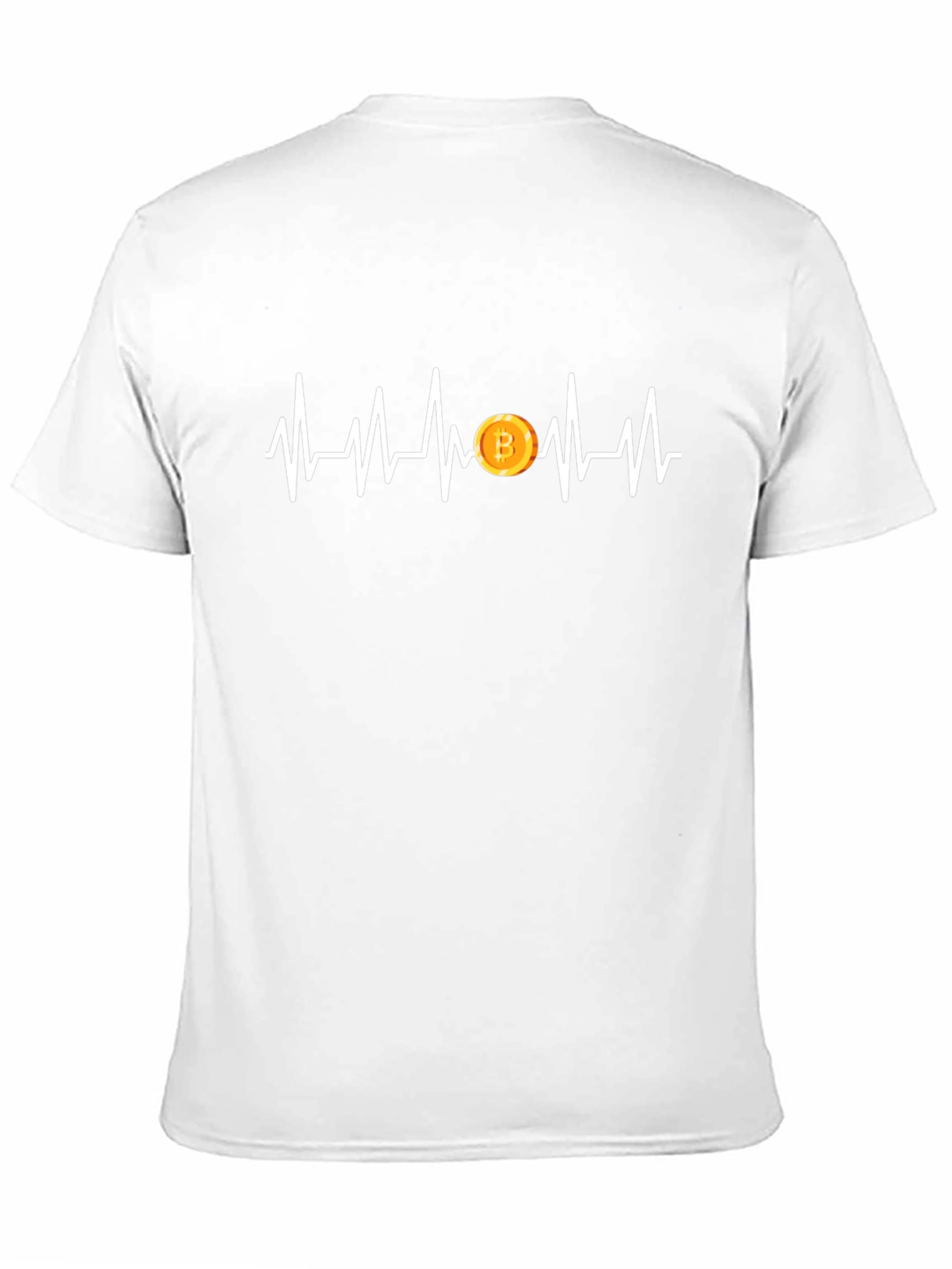 Bitcoin Heartbeat T-Shirt - Crypto Lover Tee