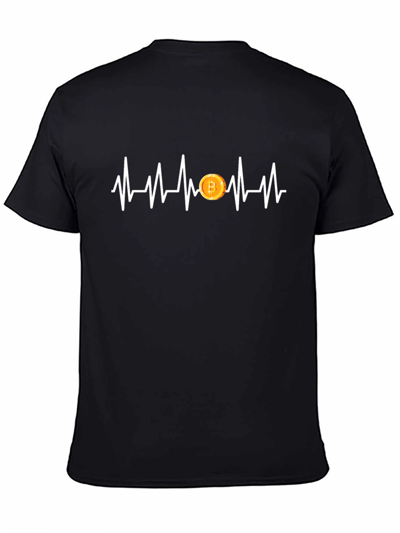 Bitcoin Heartbeat T-Shirt - Crypto Lover Tee