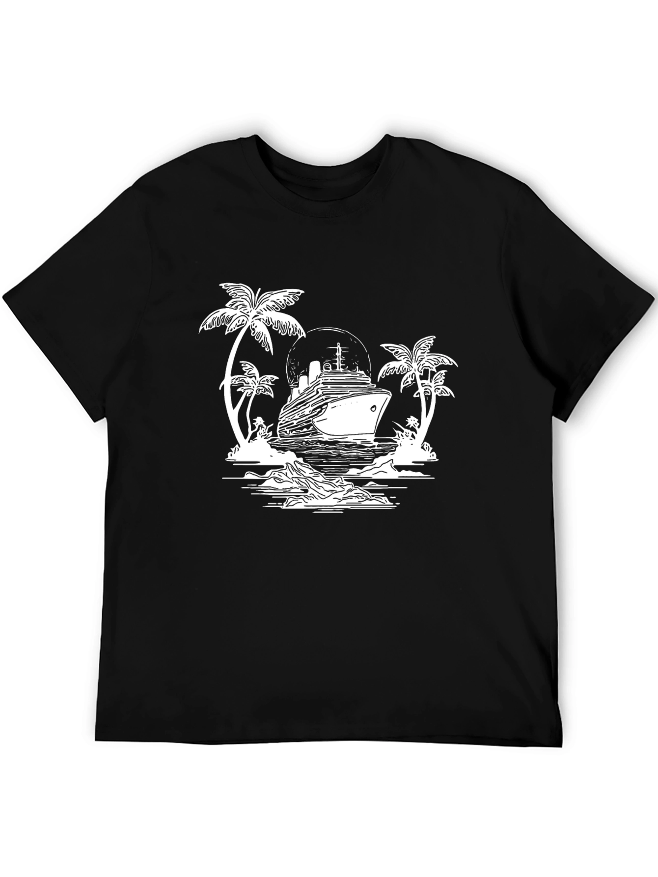 Cruise Ship Graphic T-Shirt - Island Getaway