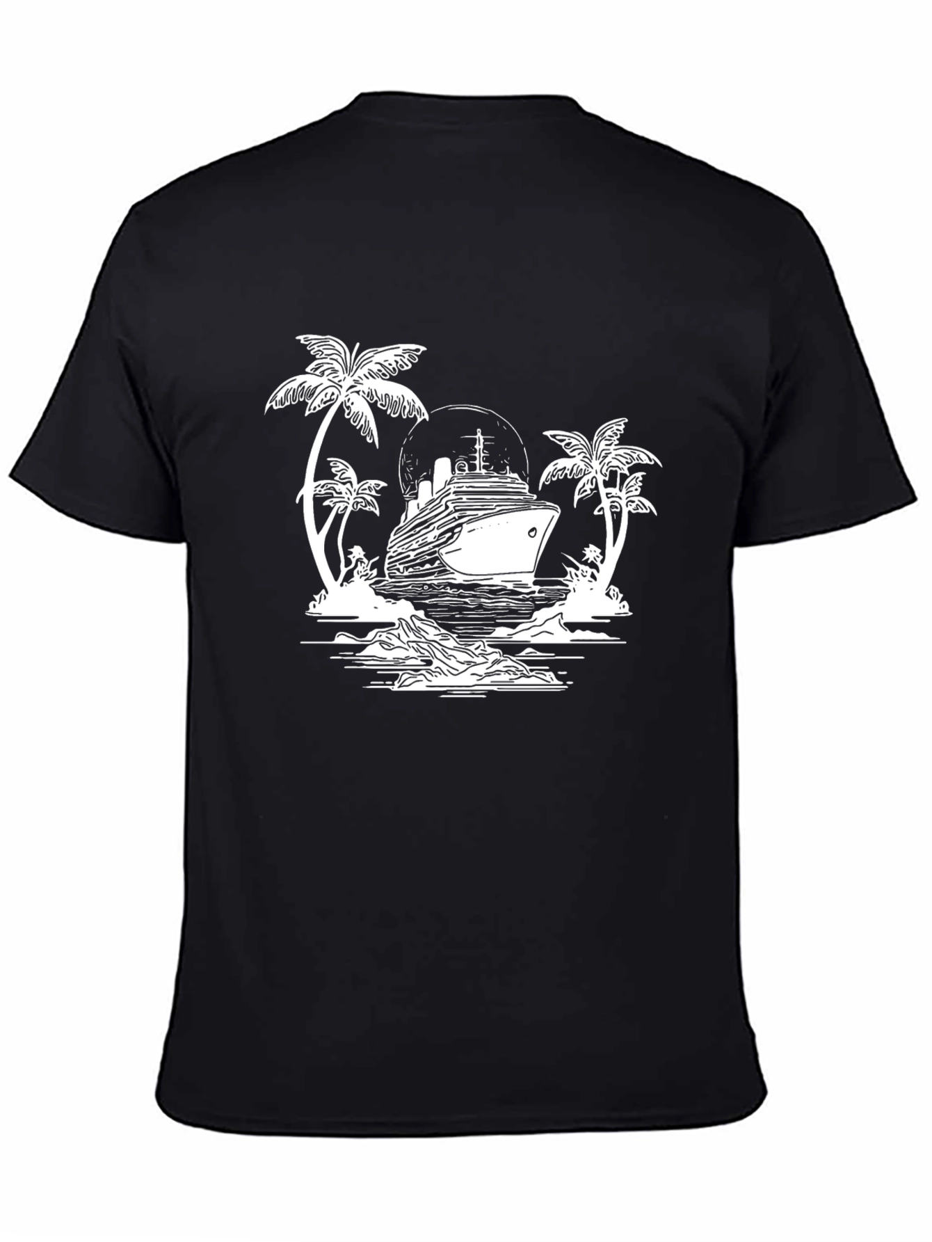 Cruise Ship Graphic T-Shirt - Island Getaway